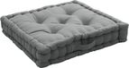 Unyqoos® Coussin carré confortable pour salon et chambre avec poignée de transport