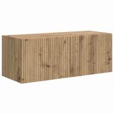 vidaXL TV-wandkast Ambachtelijk Eiken 78,5 x 31 x 29,5 cm