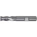 Fraise cylindrique longue, 4 dents, 30°, en carbure monobloc, sans revêtement, Ø D1 - H10 : 4,0 mm, Long. totale L1 57 mm, Long. coupe L2 11 mm