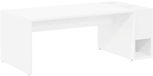 vidaXL Salontafel Wit 101,5 x 50 x 37 cm Bois traité