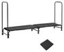 StarTech Metaal-hout rek - 122 cm - Waterdichte afdekking - Bodemplaat - Weerbestendig - Geschikt voor tuin en terras