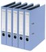 VON Leitz 10561030 Ordner A4, karton met kunststof omslag, 50 mm rugbreedte, voor 350 vellen, FSC-gecertificeerd karton, voor school, studie en huishouden, lichtblauw