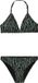 Protest Prtaniston Jr Triangle Bikini Set Meisjes Tijgerprint Veggie Green