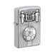 Zippo Stormaansteker - Kicker, geborsteld chroom, embleem