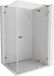 Mexen Lunar L cabine de douche porte battante droite 90 x 80 cm, transparent, or rose