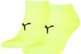 PUMA chaussettes de sport unisexes 2P, jaune clair, 35-38