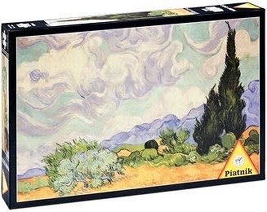 Piatnik Vincent van Gogh Korenveld met Cipressen Legpuzzel (1000 stukjes)