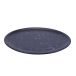 Aida Assiette Raw Ø20 cm noir à pois