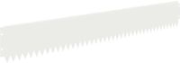 vidaXL Gazonrand - 20 stuks - 103 x 15 cm - Staal - Wit