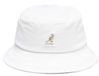 Kangol Hoed délavé Wol/Acryl/Elastaan Wit S