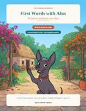 First Words with Alux: Bilingual Coloring: Color & Learn 50 First Words · English & Español · Ages 3–5