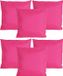 Anna's Collection Sierkussens Tuin 6 stuks Fuchsia 45x45 cm Polyester