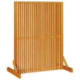 vidaXL - Privacyscherm - Bruin - 79,5 x 50 x 110 cm - Massief Acacia Hout
