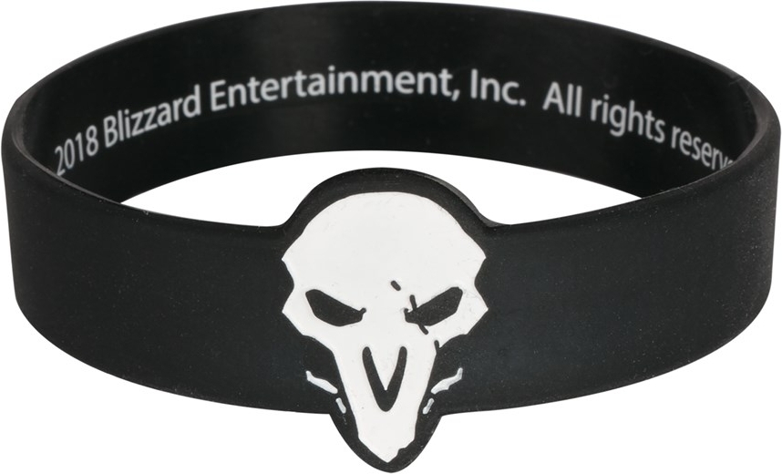 J!NX overwatch - reaper rubber bracelet Merchandise