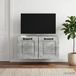 Maison Exclusive - Meuble TV mural gris béton 59,5 x 41 x 30 cm bois d'ingénierie