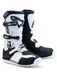 Alpinestars Tech-T bottes de moto, blanc/noir/blanc, 11 (45.5)