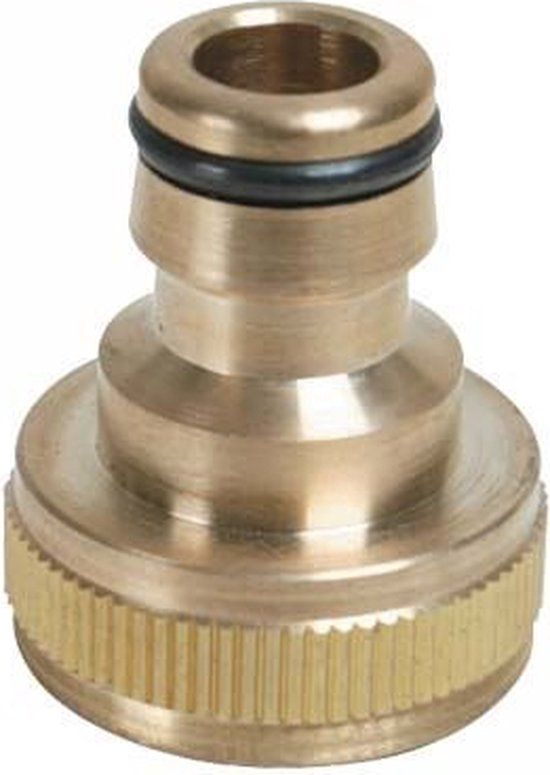 Silverline Messing kraanstuk - Snelkoppeling - 3/4\" BSP - 1/2\" mannelijk