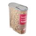 keeeper Jean Strooibus voor droge voorraden, opklapbaar deksel, 5 l, polypropyleen, 24 x 11,5 x 30,5 cm, Nordic Grey