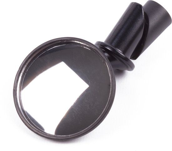 Benson Ronde Fietsspiegel - 360 graden draaibaar - Ø 51 mm - zwart - stuureind bevestiging