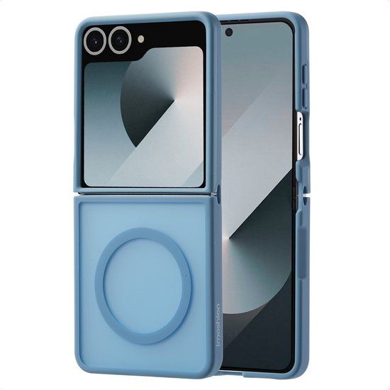 imoshion Color Guard Backcover met MagSafe voor de Samsung Galaxy Z Flip 7 - Lichtblauw