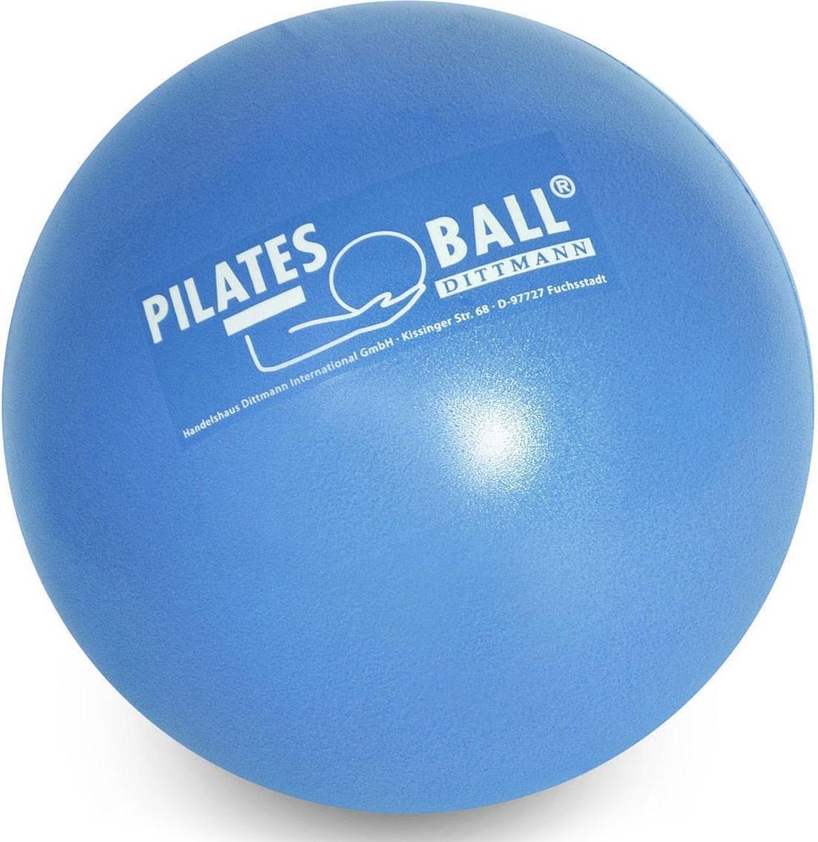 Dittmann Pilates bal - Blauw | | 22cm | Gymnastiekbal | Yoga | Fitness
