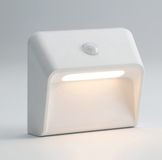 Integral LED Sensorlux LED Trap/Wand verlichting - 10-35 lm- 3000K Warm Wit - PIR Bewegingssensor - USB 5v Batterij Oplaadbaar
