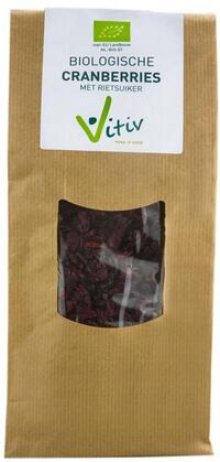 Vitiv Cranberries rietsuiker 250g