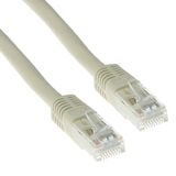 ACT IB1000 CAT6A U/UTP LSZH Patchkabel - Ivoor - 50 cm