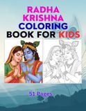 Radha Krishna Coloring Book for Kids