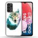 Beschermhoes Samsung Galaxy A13 Beschermhoes Wolf Bergen