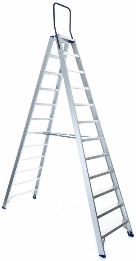 eurostairs Dubbele trap Professioneel 12 treden