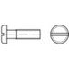 TOOLCRAFT 1059906 Vis tête plate M4 5 mm Fente DIN 85 A4 Inox 1000 pièce(s)