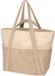 Non-branded Sac de plage imperméable pour femmes - Sac de voyage lavable en machine avec fermeture éclair, indispensable pour les croisières, la natation et les vacances - Marron