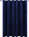 vidaXL Gordijn verduisterend met ringen 290x245 cm fluweel blauw