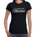 Bellatio Decorations Foute Kerst t-shirt - Merry Fucking Christmas - zilver / glitter - zwart - dames - kerstkleding / kerst outfit XS