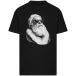 Mister Tee Shirt 'Cool Santa' grijs / lichtgrijs / zwart