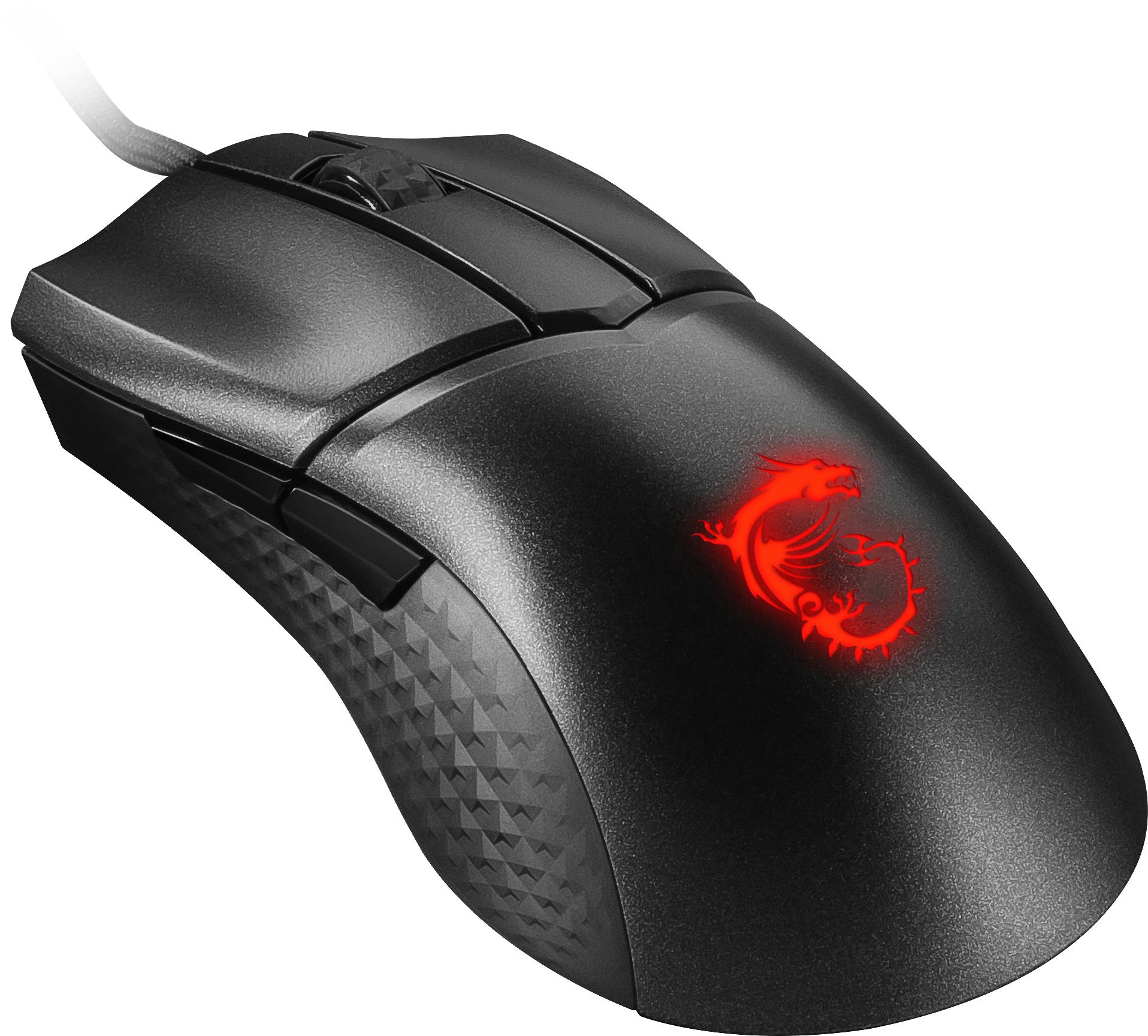 MSI CLUTCH GM31 LIGHTWEIGHT Gaming Muis Rechtshandig USB Type-A Optisch 12000 DPI Zwart