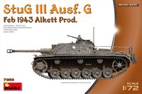 MiniArt Modelbouwpakket Militaire voertuigen - 72101 StuG III Ausf. G Feb 1943 Prod Plastic - 1:72 - Modelbouw