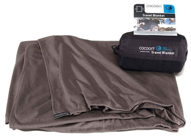 Cocoon Travel Blanket reiskussen coolmax grijs