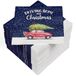 HEKU 100 servetten, 3-laags, 33 x 33 cm, "Driving Home for Christmas"-belettering