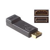 Intronics Verloop adapter DisplayPort male naar HDMI-A female - AB3985