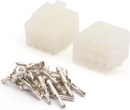 PEREL SET VAN MULTIFUNCTIONELE CONNECTOREN 6.2mm / 3 X 4 POLEN (WTWCS3X4)