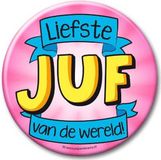 Paper dreams XXL button liefste juf