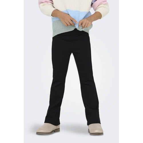 ONLY KIDS ONLY MINI flared casual broek zwart