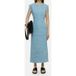 Robe longue en jean bleu clair Taille : XXS | Robes longues Outlet | Femme | Bleu