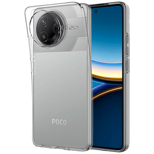 Just in Case TPU Back Cover Transparant Poco F7 Pro