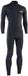 Ion Element 3/2 mm combinaison de plongée à manches longues avec fermeture éclair dans le dos noir L homme