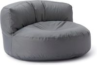 LUMALAND Beanbag Lounge: Zitzak voor uw goedgevulde sit-in | Ontdek modern, knuffelbaar design & relax in stijl in- & outdoor I Met aanpasbare EPS vulling | 90 x 50 cm