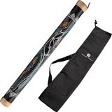 Australian Treasures Rainstick 60cm painted