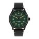 TOM TAILOR - Heren Quartz Polshorloge - Band van Kalfsleer in Zwart - Waterdicht 5 Bar - Design